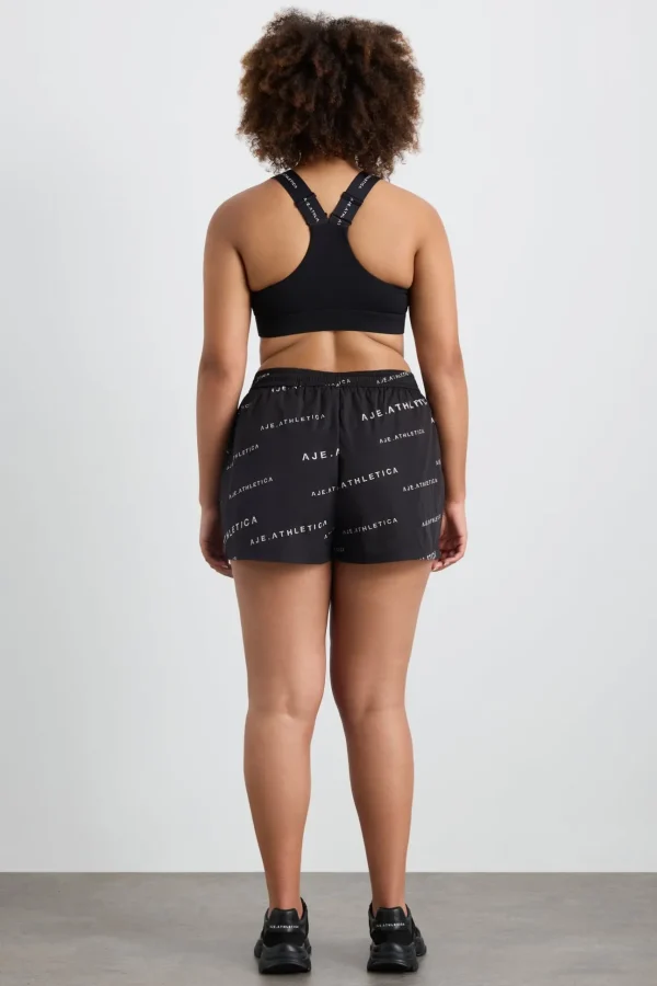 All Over Logo Spray Short 616