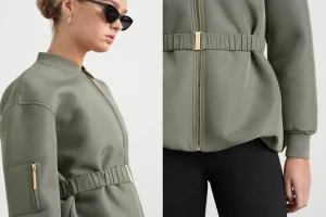 Belted Jacket 722
