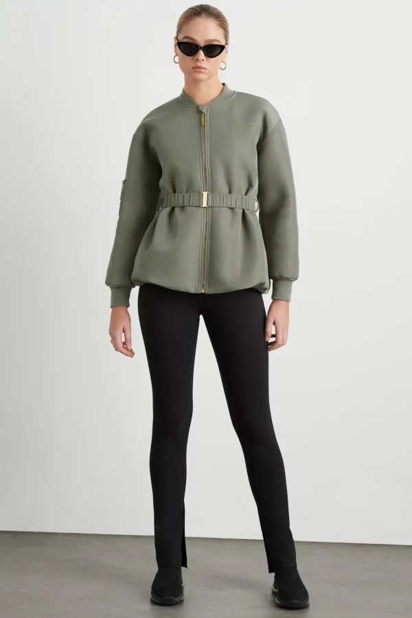 Belted Jacket 722