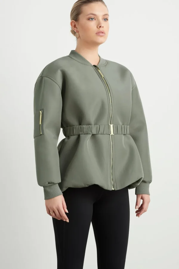 Belted Jacket 722