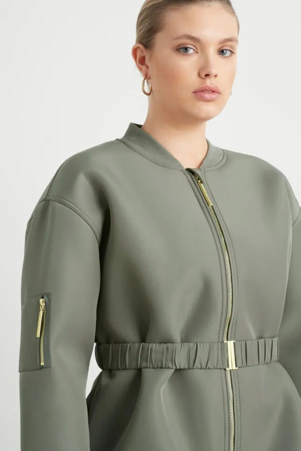 Belted Jacket 722