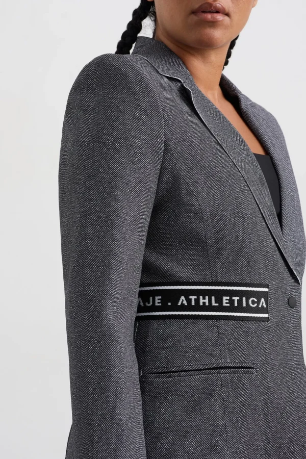 Belted Logotape Blazer 713