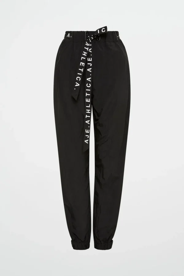 Belted Windbreaker Pant 502