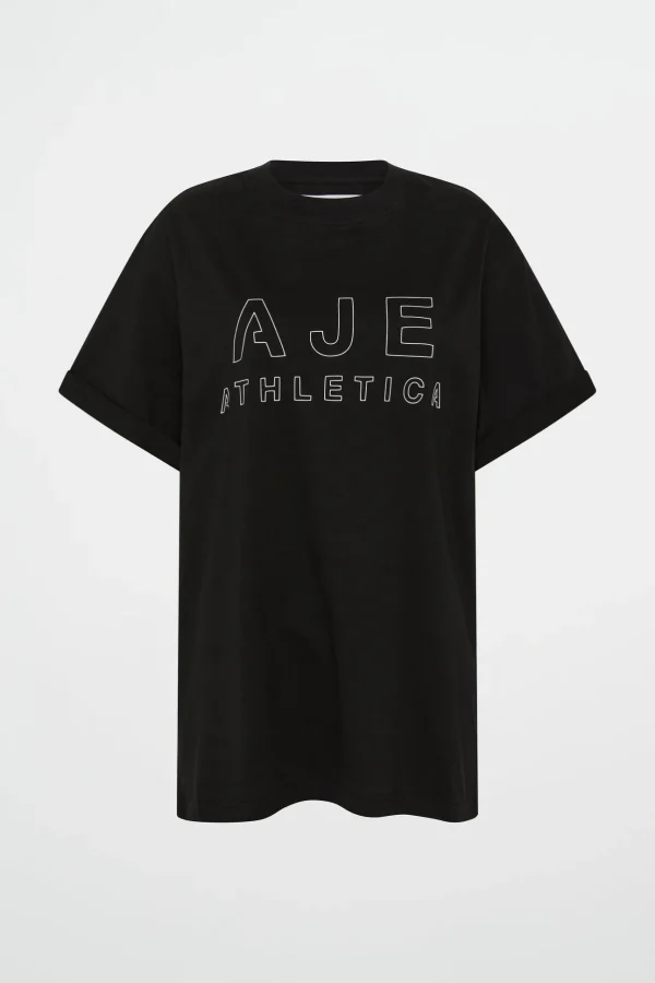 Block Logo Boyfriend Tee 102