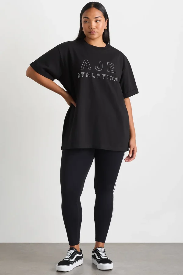 Block Logo Boyfriend Tee 102