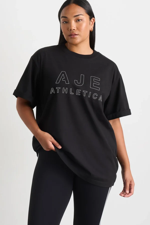 Block Logo Boyfriend Tee 102