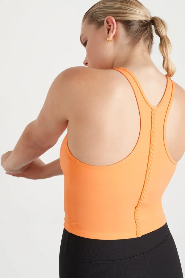 Braided Active Racer Tank 345