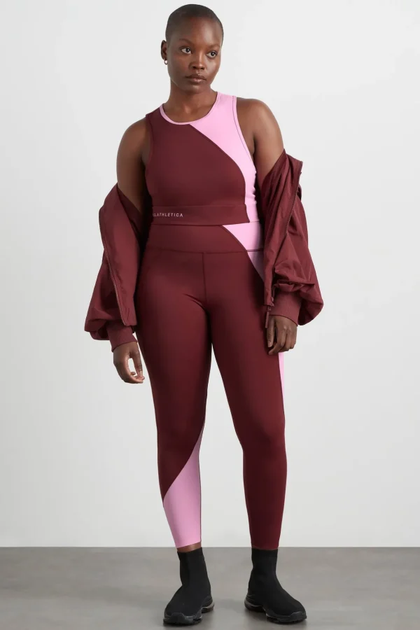 Colour Block Crop Top 336