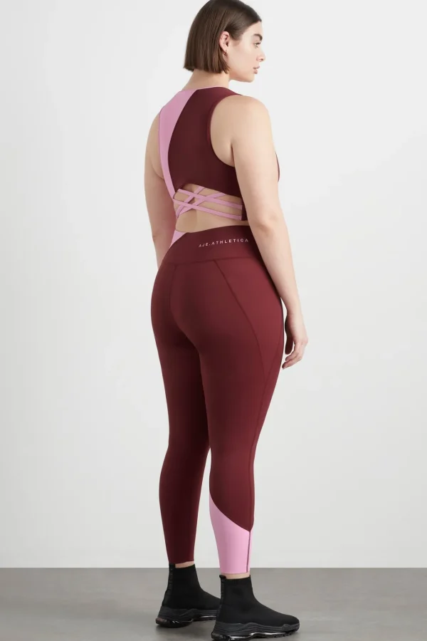 Colour Block Crop Top 336