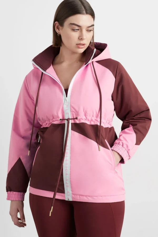 Colour Block Long Jacket 731