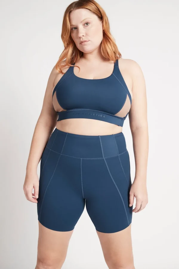 Contrast Adjustable Strap Sports Bra 321