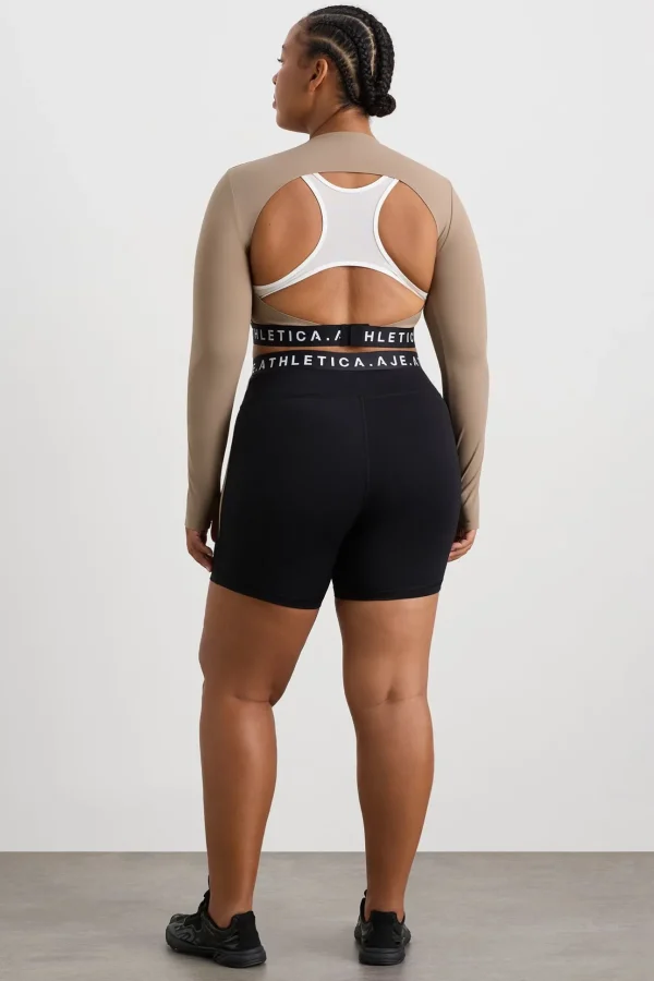 Contrast Layered Crop Top 380