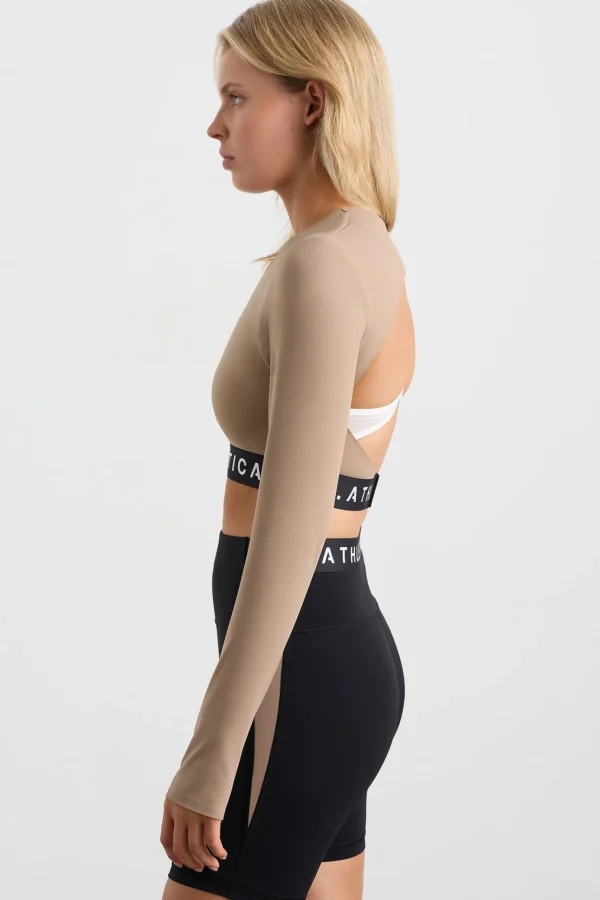 Contrast Layered Crop Top 380