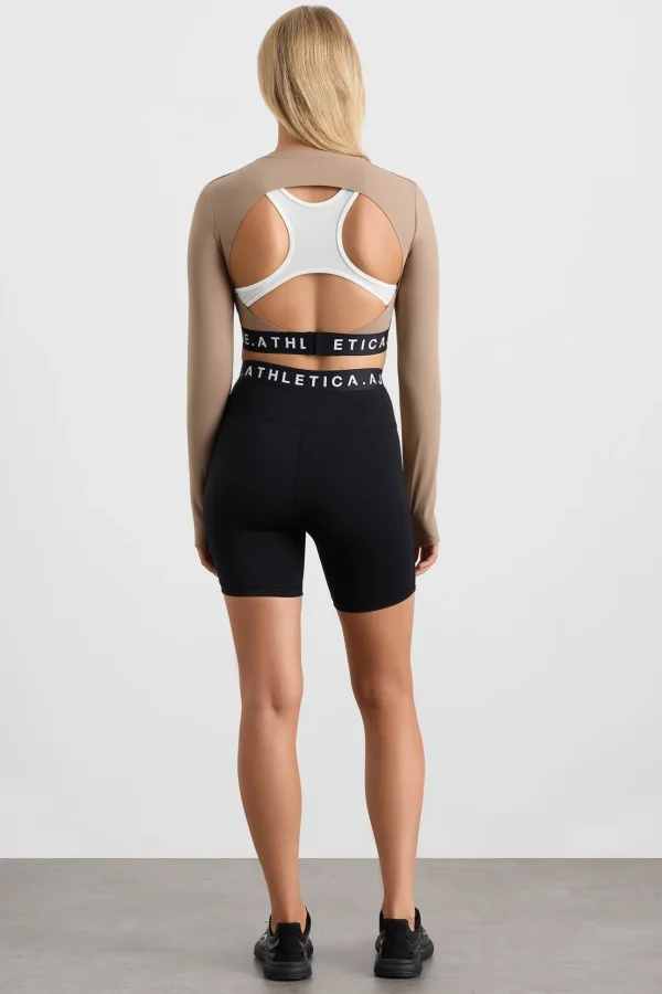 Contrast Layered Crop Top 380