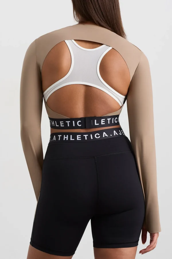 Contrast Layered Crop Top 380