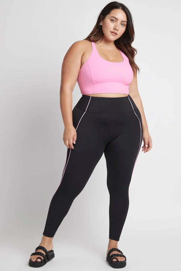 Contrast Logo Full Length Legging 203