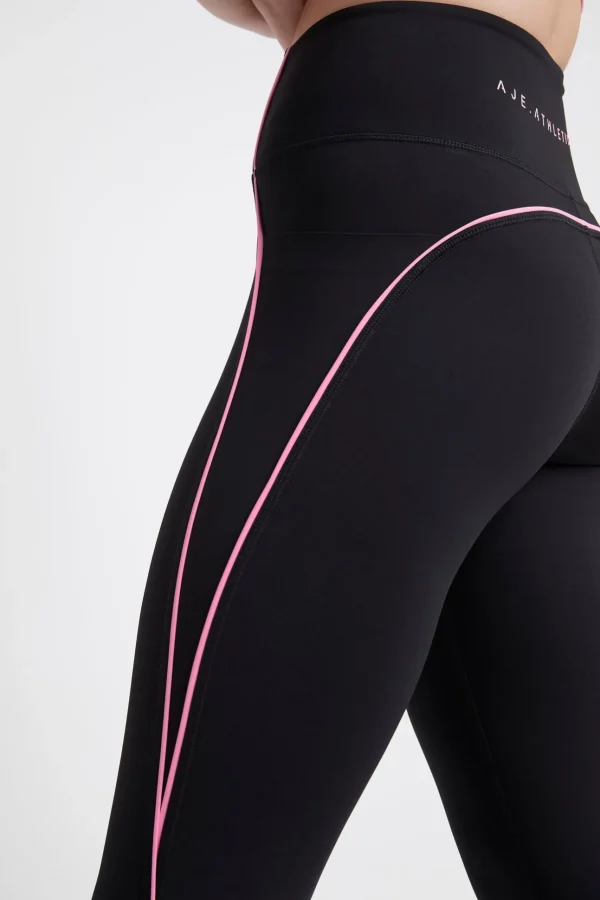 Contrast Logo Full Length Legging 203
