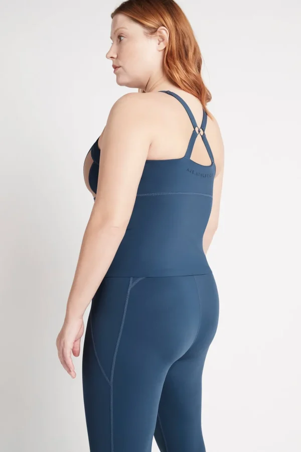 Contrast Longline Racerback Tank 124