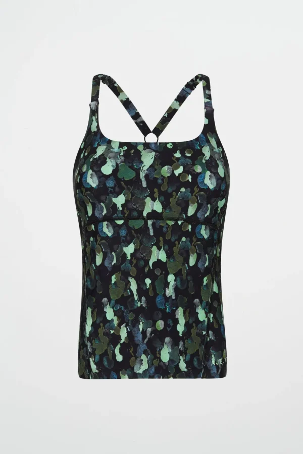 Contrast Racerback Tank 117