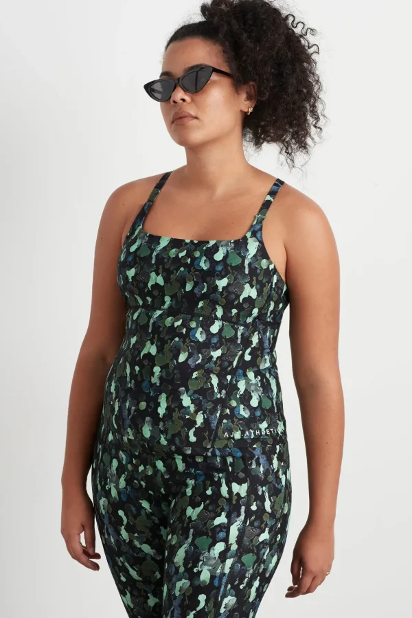 Contrast Racerback Tank 117
