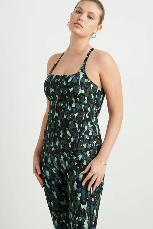 Contrast Racerback Tank 117