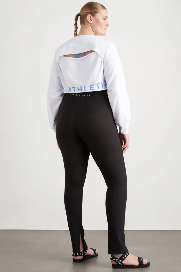 Crop Cut Out Crew Jumper 416