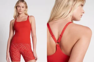 Cropped Adjustable Strap Racerback Tank 117