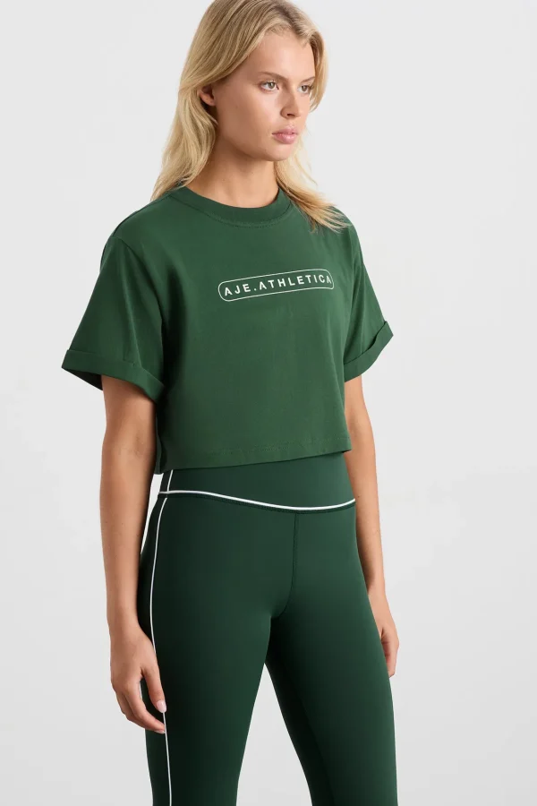 Cropped Logo Tee 105