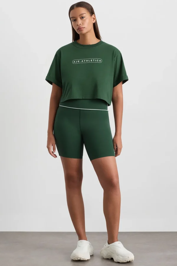 Cropped Logo Tee 105