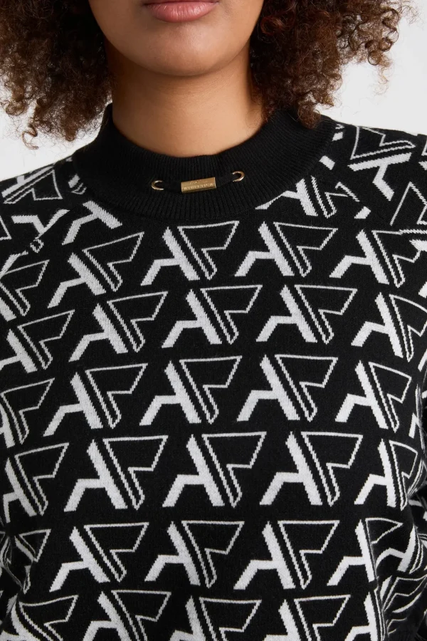 Cropped Monogram Sweater 408