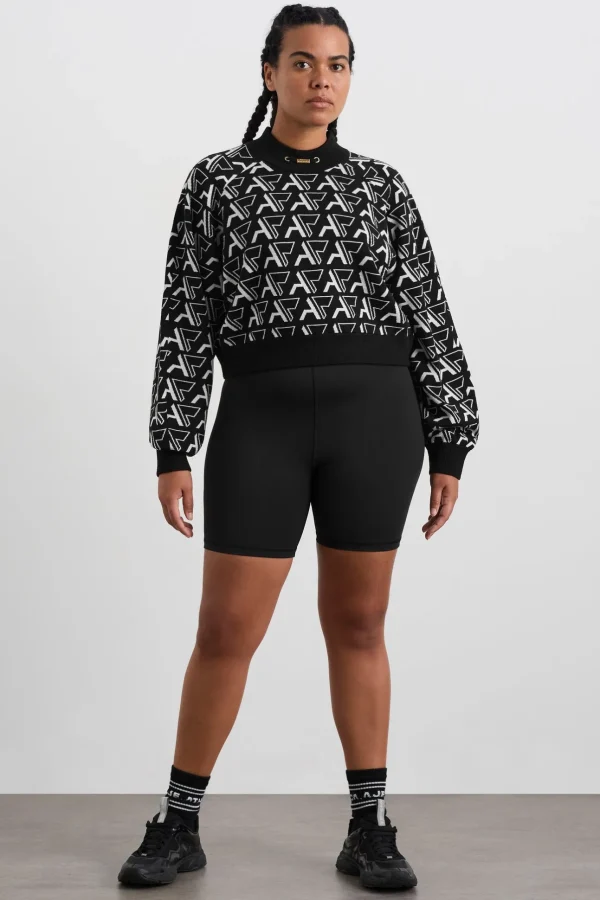 Cropped Monogram Sweater 408