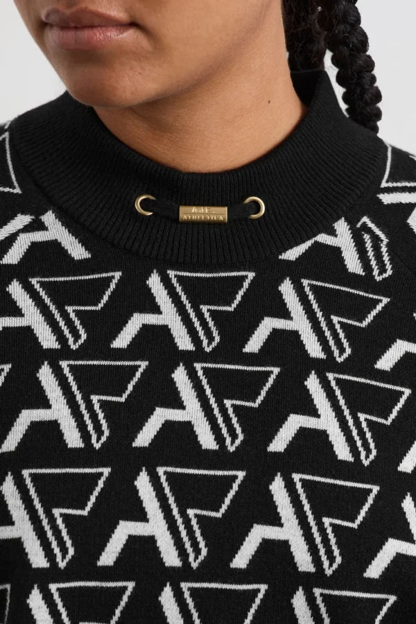 Cropped Monogram Sweater 408