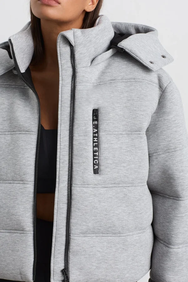 Cropped Puffer Jacket 761