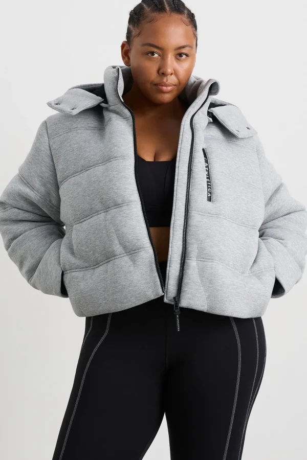Cropped Puffer Jacket 761