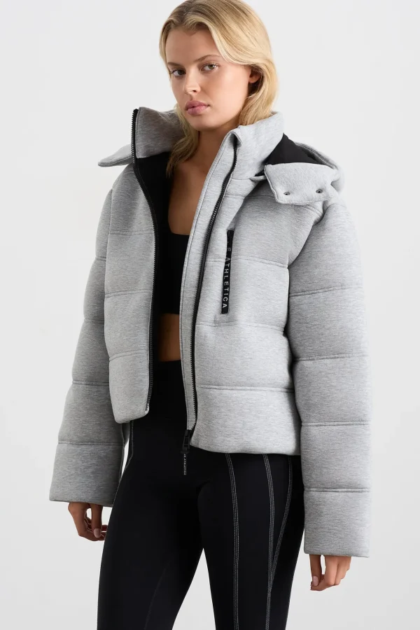 Cropped Puffer Jacket 761