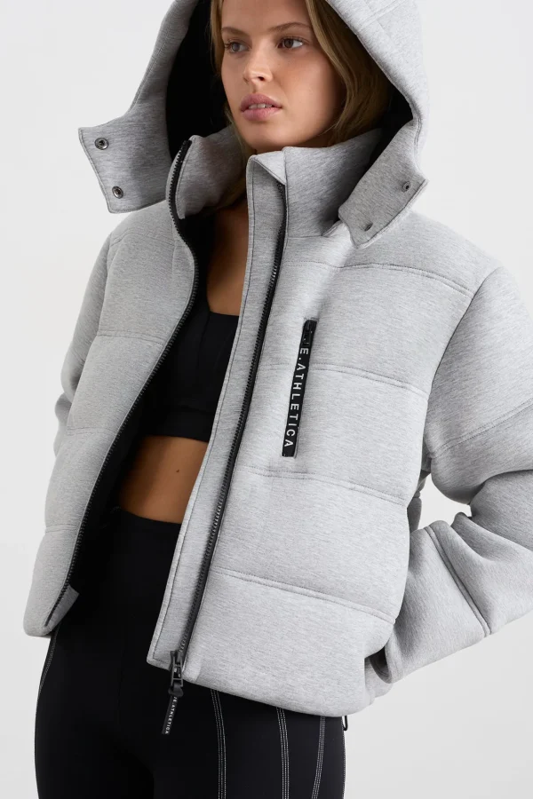 Cropped Puffer Jacket 761