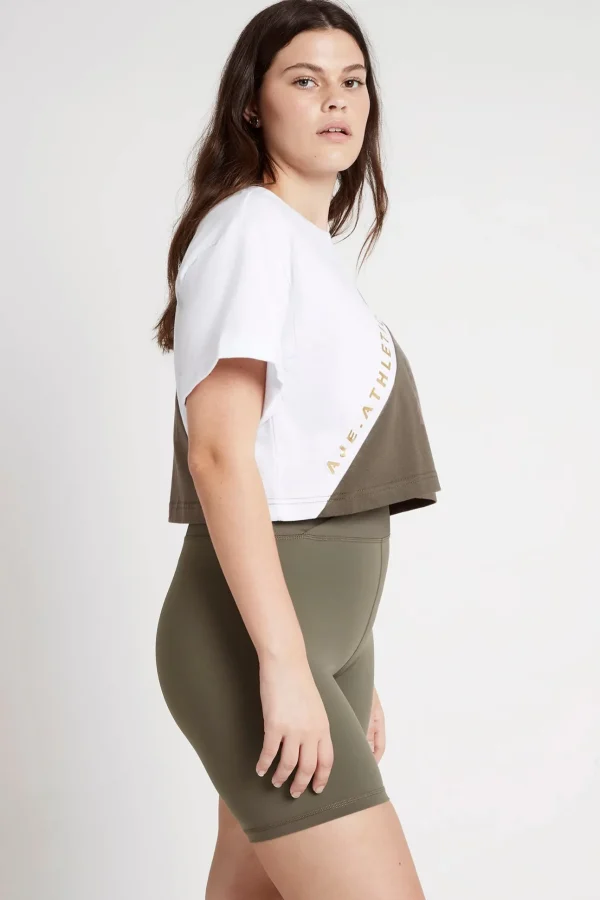 Cropped Signature Logo T-Shirt 105