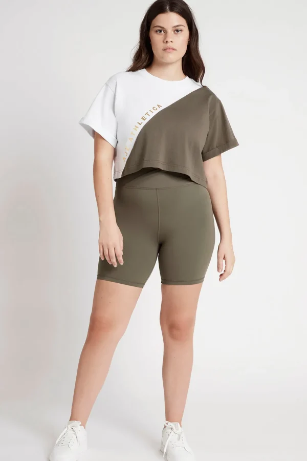 Cropped Signature Logo T-Shirt 105