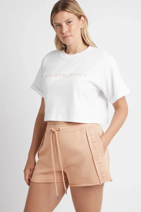 Cropped Signature Logo T-Shirt 104