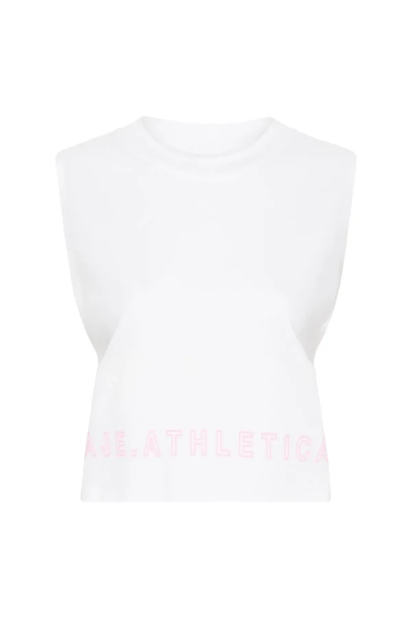 Cropped Split Back Tank 112
