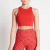 Cross Back Crop Top 316