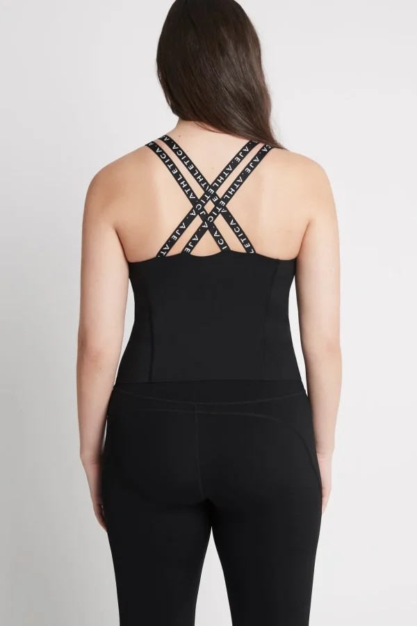 Cross Back Logotape Tank 123