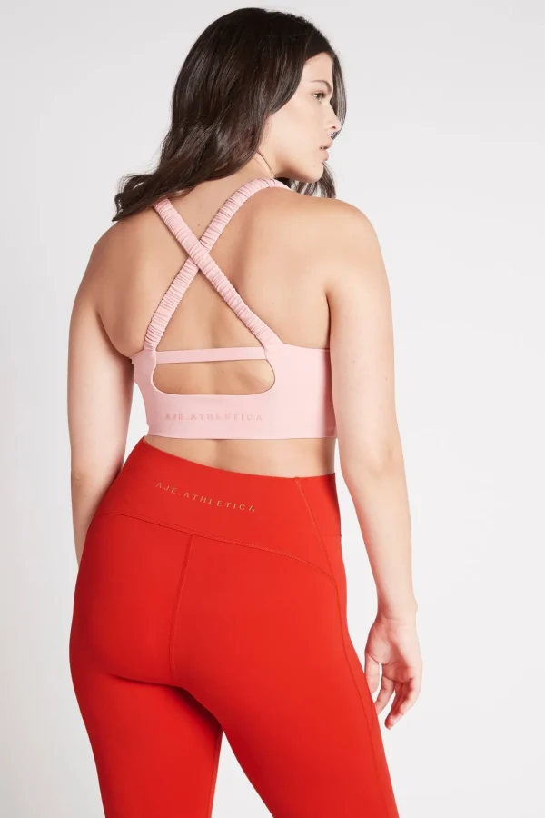 Cut Out Cross Back Sports Bra 314
