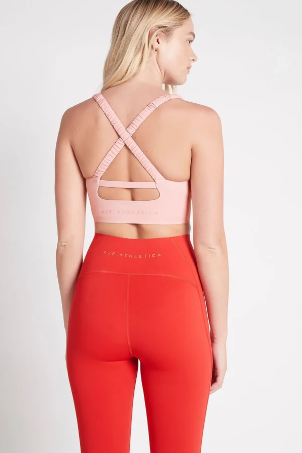 Cut Out Cross Back Sports Bra 314