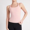 Cut Out Cross Back Tank Top 125
