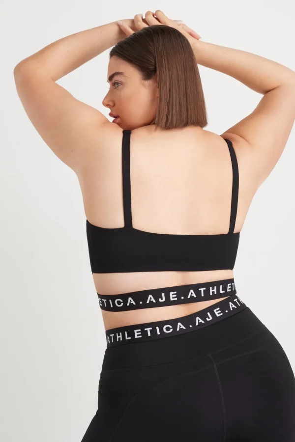 Cut Out Elastic Sports Bra 337