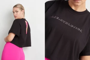 Cutout Crop Tee 105