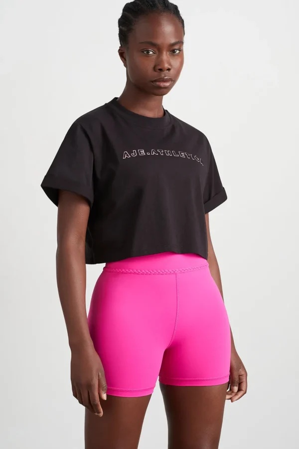 Cutout Crop Tee 105