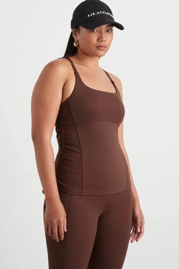 Drawcord Racerback Tank 128