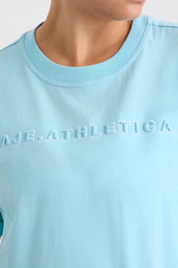 Embossed Crop Tee 105